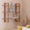MH London Jonas 32" Wall Mounted Shelves Mango Wood - 2 of 4