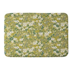 Deny Designs Schatzi Brown Brooke Ditsy Floral Memory Foam Bath Mat Olive Lime - 1 of 4