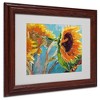 Trademark Fine Art -Richard Wallich 'Sun 11' Matted Framed Art - 2 of 4