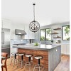 Chloe Lighting Jericho Farmhouse 3 Light Oil Rubbed Bronze Ceiling Pendant 19" Wide - 4 of 4