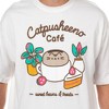 Seven Times Six Catpusheeno Café Men's Graphic T-Shirt With Cute Cat & Dessert Print Tee - 2 of 4