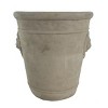 Slickblue Cement Lion Head Planter Pot, Forward Facing Lion, Decorative Plant Pot, Contemporary, Grey, 3 Size Options - 2 of 3