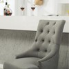 Dexmalle Set of 2 Button Tufted Dining Chair with Nail Heads - 4 of 4