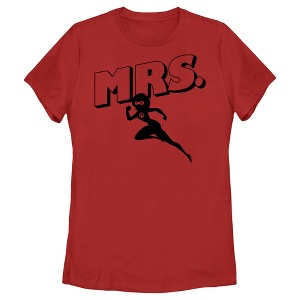 Women's The Incredibles Elastigirl Mrs. Silhouette T-Shirt - 1 of 4