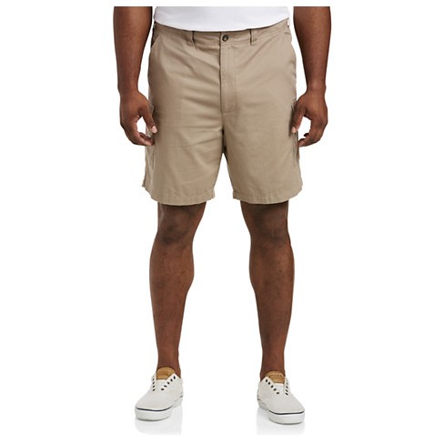 Big + Tall Essentials By Dxl Twill Cargo Shorts - Men's Big And Tall ...