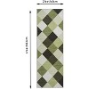 Machine Washable Area Rug With Non-Slip Backing Stain Resistant Easy Cleaning Indoor Carpet For Living Room Bed Dining Room Playroom Office - 3 of 4