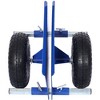 NAYSAYE Hand Truck Dolly Heavy Duty Panel Dolly with Alloy Steel Frame and Pneumatic Wheels for Home and Workshop, Blue, 15.9"*12"*16" - 4 of 4