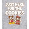 Men's - Disney - Mickey and Minnie Mouse Christmas Cookies Graphic Fleece Sweatshirt - 2 of 4
