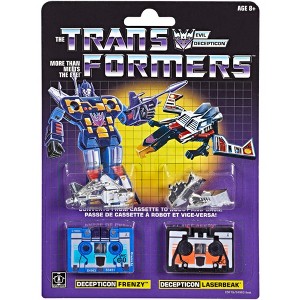 Transformers G1 Frenzy and Laserbeak Set of 2 | Transformers Vintage G1 Reissues Action figures - 1 of 3