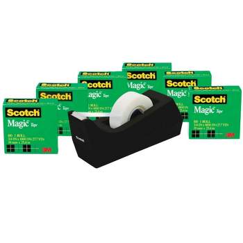 Scotch® Magic™ Tape, 810-12BX-CA, 3/4 in x 41.6 yd (19 mm x 38.1 m), boxed