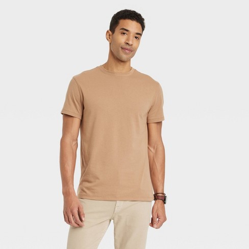 MENS BEIGE KAY FASHION POLO