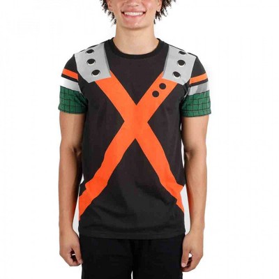 Adult My Hero Academia Bakugou Katsuki Costume Cosplay T-Shirt