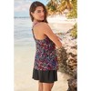 Swim 365 Longer-Length Mesh Tankini Top - 4 of 4
