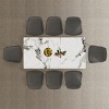 59" Modern Gold Expandable Dining Table Set with Stone Top & Gold Metal Base, Seats 8 with PU Upholstered Chairs for Apartment-3irtyhousy - 2 of 4