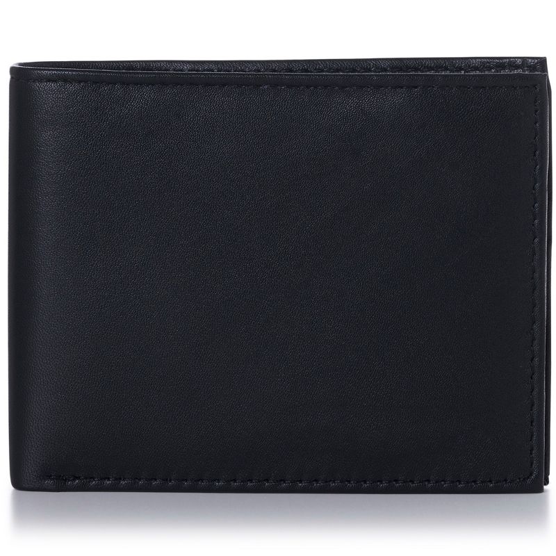 Alpine Swiss Mens Wallet Trifold Bifold Billfolds to choose from Genuine Leather Comes in Gift Bag, 3 of 10
