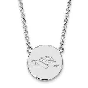 Black Bow Jewelry Sterling Silver Longwood Lancers NCAA Necklace 18 Inch - 1 of 4