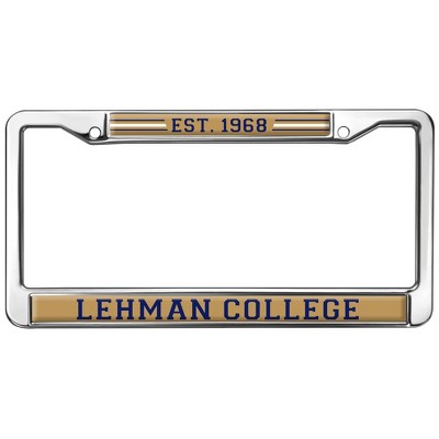 Lehman College Full Size Standard License Plate Metal Frame