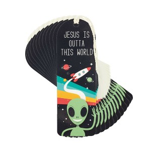 Dicksons Outta This World 6 x 2 Inch Keepsake Tassels Bookmarks Pack of 12 - 1 of 4