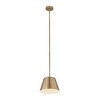 Lilly Modern Pendant Light - 12" Steel Shade, Dimmable, 1 Bulb, Chic Design for Home - 4 of 4