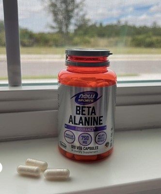 Sports, Beta-Alanine, Endurance, 750 mg, 120 Veg Capsules