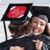 Big Dot of Happiness Red Grad - Best is Yet to Come - Red Graduation Cap Decorations Kit - Grad Cap Cover - 2 of 4