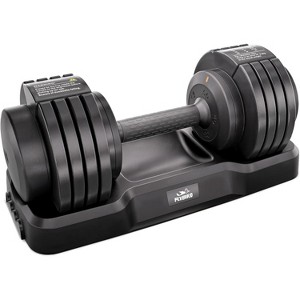 Flybird 1 Pair 55LBS-Adjustable Dumbbell, Multiweight Options for Full Body Workout（110LB in Total） - 1 of 4