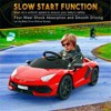 12V Electric Ride-On Car for Kids | Licensed Lamborghini Battery-Powered Sports Car with Remote Control - 4 of 4