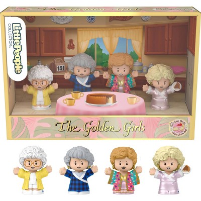 Fisher-Price Little People Collector The Golden Girls Late Night Cheesecake 40th Anniversary Set
