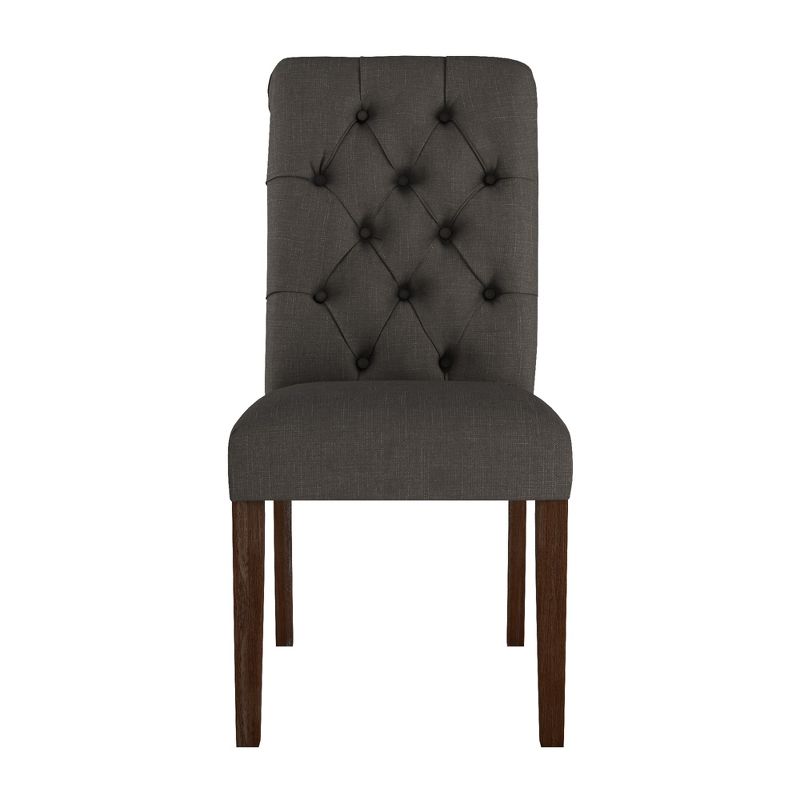 Set of 2 Gramercy Tufted Rolled Back Parsons Chairs - Inspire Q, 4 of 9