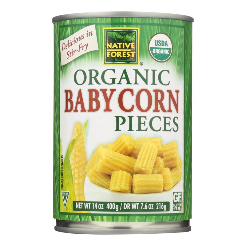 Native Forest Organic Baby Corn Pieces - Case of 6/14 oz, 2 of 8