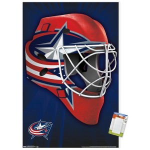 Trends International NHL Columbus Blue Jackets - Mask 16 Unframed Wall Poster Prints - 1 of 4
