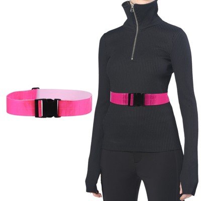 Unique Bargains Adjustable High Visibility Running Reflective Belt for Motorcycling Cycling