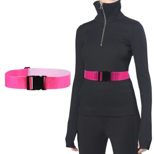 Unique Bargains Adjustable High Visibility Running Reflective Belt for Motorcycling Cycling - 1 of 4