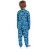 Sesame Street Cookie Monster Pajamas Toddler Zip Front Footless Sleeper - 2 of 4