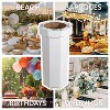 happimess Fleur 25-Gallon Traditional Classic Disposable Corrugated Cardboard Event Trash Can and Recycling Bin - 2 of 4