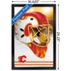 Trends International NHL Calgary Flames - Mask 20 Framed Wall Poster Prints - 3 of 4