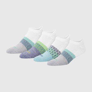 Hanes Men's 3pk +1 Absolute Active Cushioned Heel Shield Socks - 6-12 - 1 of 4