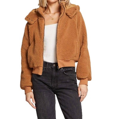 Women's Alamoso Camel Jacket - saltwater LUXE