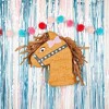 Blue Panda Small Pony Design Pinata for Wild West Horse Themed Cowgirl Birthday, Farm Party Supplies and Decorations, 12 x 16 x 3 in - 3 of 4