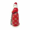 Jim Shore 10.0 Inch From Trees To Trimming Santa Christmas Tree Coat Santa Figurines - 3 of 3