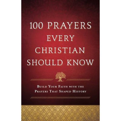 100 Prayers Every Christian Should Know - (Hardcover)