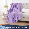 Walensee 50x60 Plush Fleece Throw - Ultra Soft Lightweight Blanket for Couch, Bed & All Seasons - 4 of 4