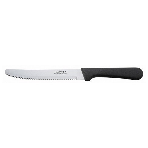 Amefa Chuletero Steak Knives, Set Of 6, Hardened Stainless Steel, Hammered  Ergonomic Handle Design, Micro Serrated Edge 4 Inch Blade Steak Knife :  Target