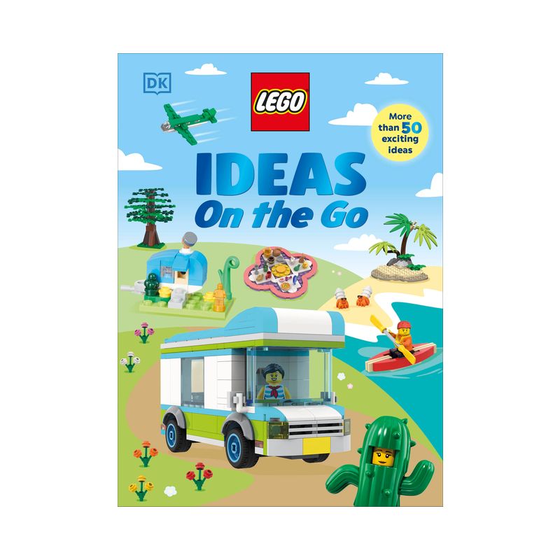 Lego Ideas on the Go (Library Edition) - by  Hannah Dolan & Jessica Farrell (Hardcover), 1 of 2