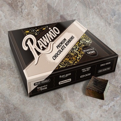 Rawmio 70% Dark Chocolate Bon Bons, 24ea