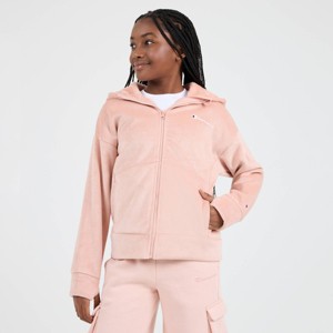 Champion Girls' Corduroy Zip Hoodie - 1 of 4