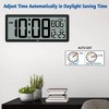 Aoibox 14.5'' Large Digital Wall Clock with Jumbo Numbers, Temperature and Date Display - Easy to Read and Set, Auto DST - 4 of 4