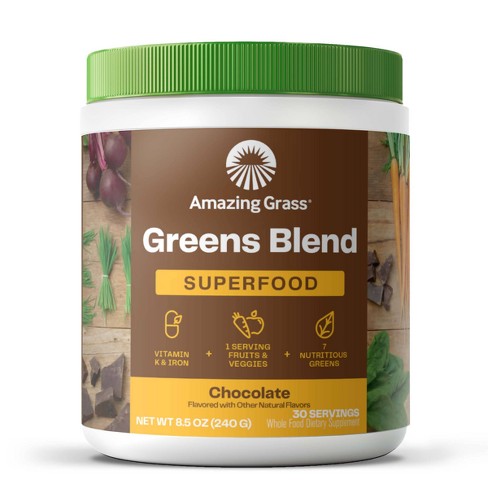 Amazing Grass Green Superfood, Original - 8.5 oz canister