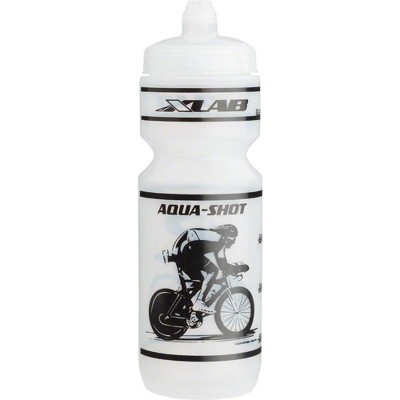 black cycling bottle