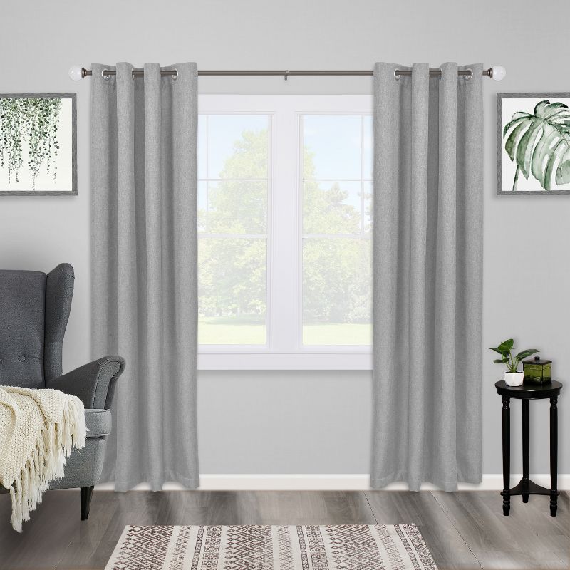 Kenney Walden 1" Premium Decorative Window Curtain Rod, 3 of 5